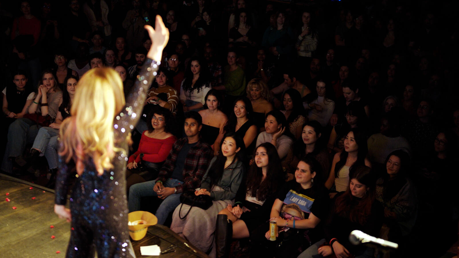 A moment from a Love Isn't Blind show
