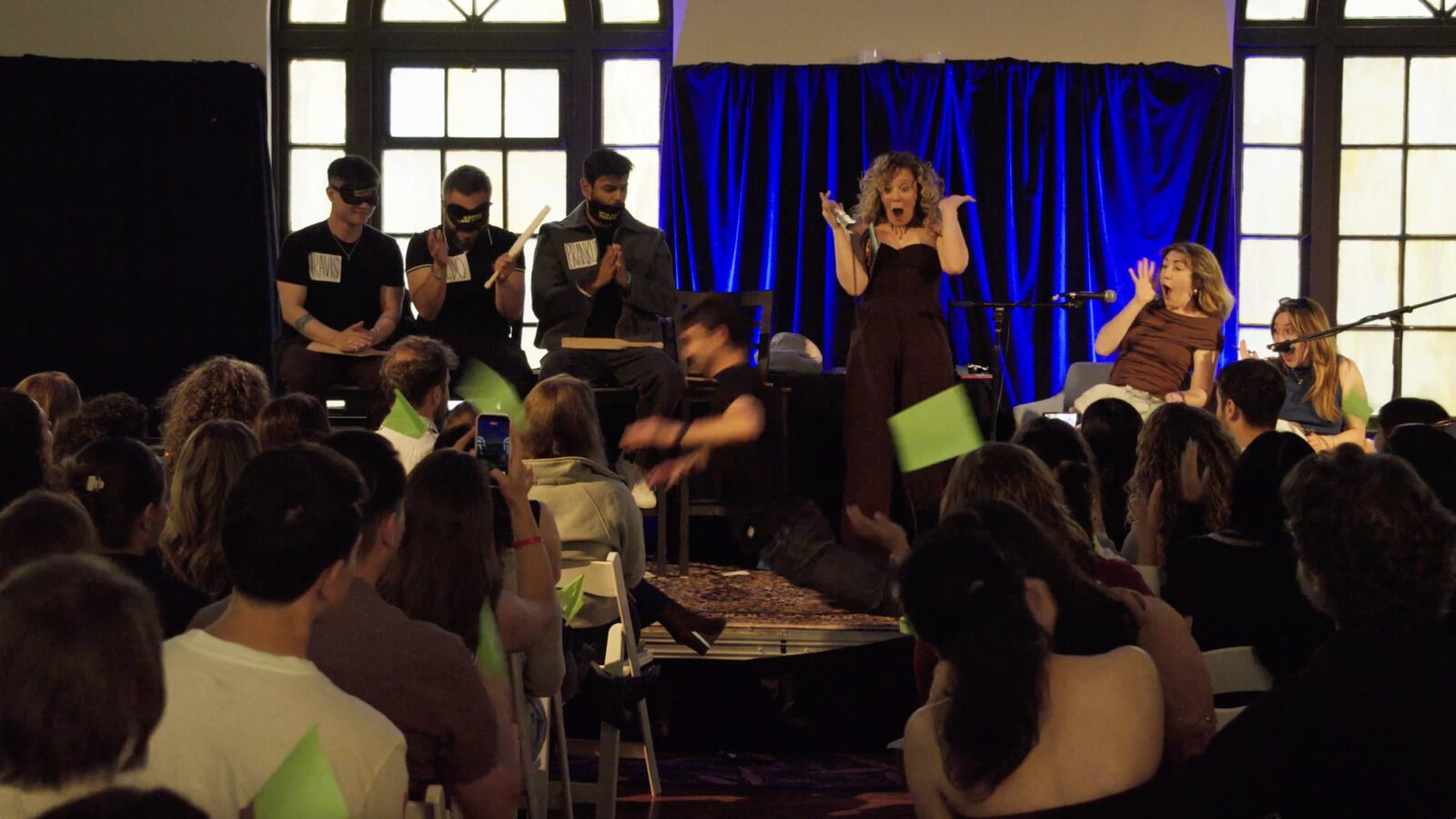 A moment from a Love Isn't Blind show