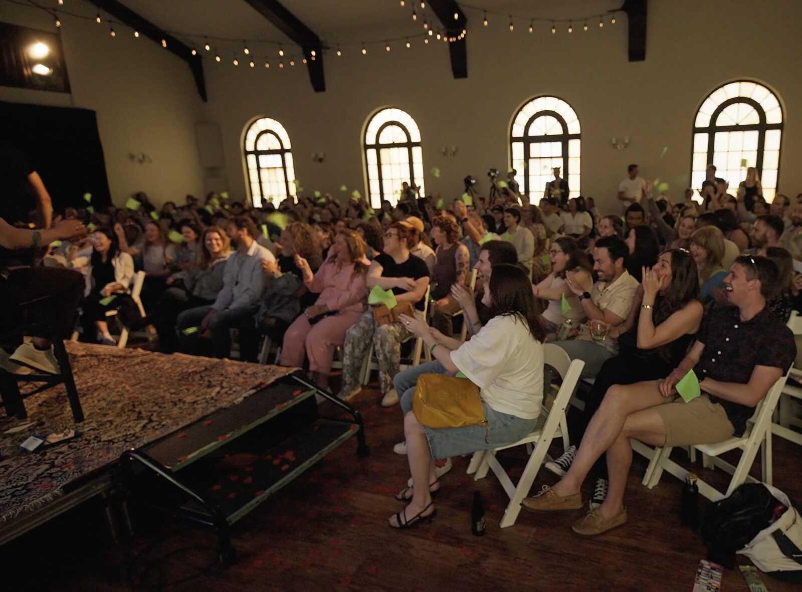 A moment from a Love Isn't Blind show