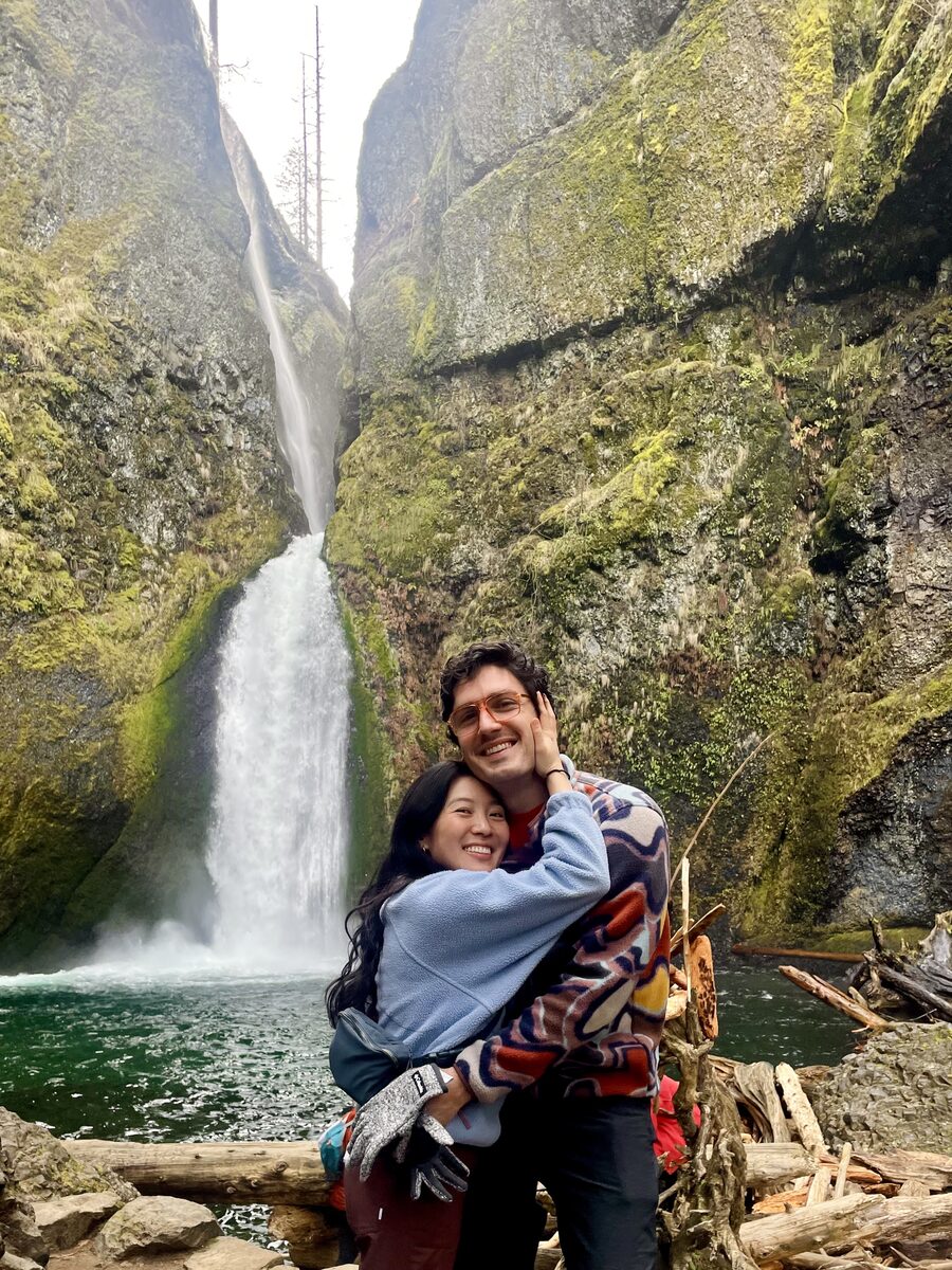 A couple who met at Love Isn't Blind