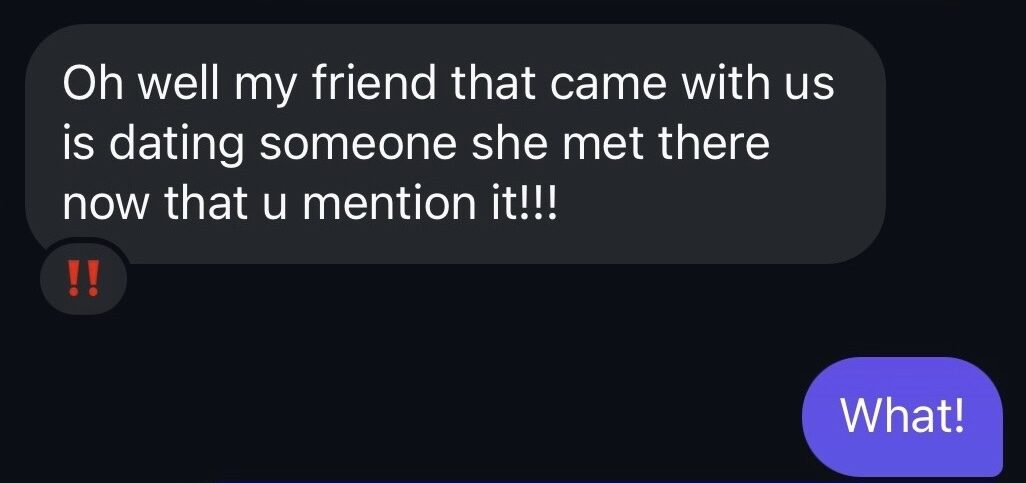 A message to Alli from someone who met at the show