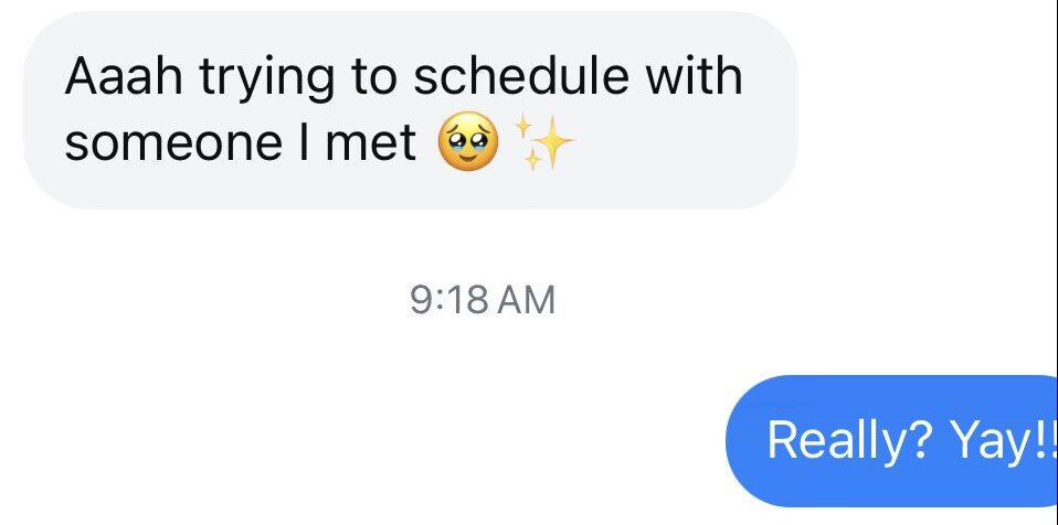 A message to Alli from someone who met at the show