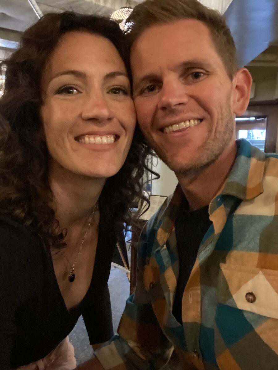 Melissa and Duncan, who met after the San Francisco show