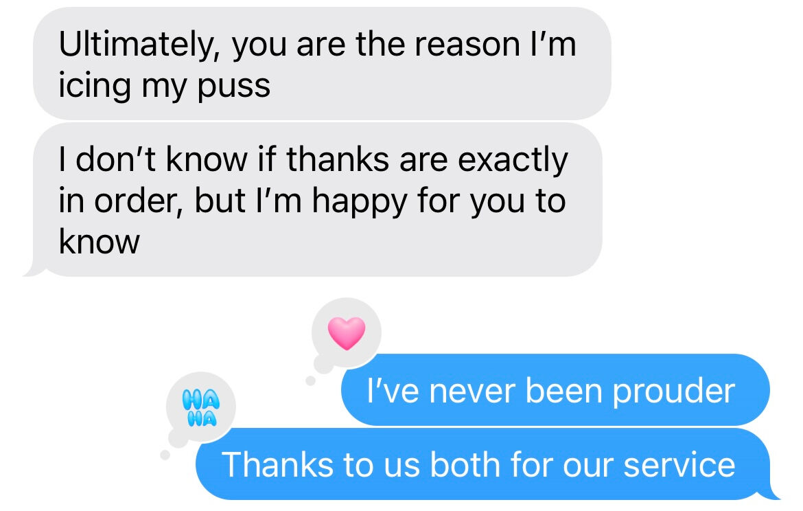 A message to Alli from someone who met at the show